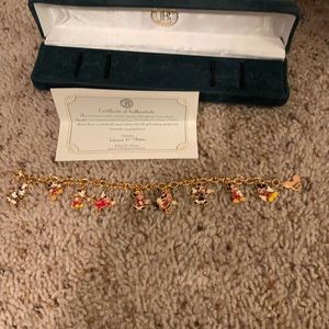 Mickey Mouse through the years charm bracelet